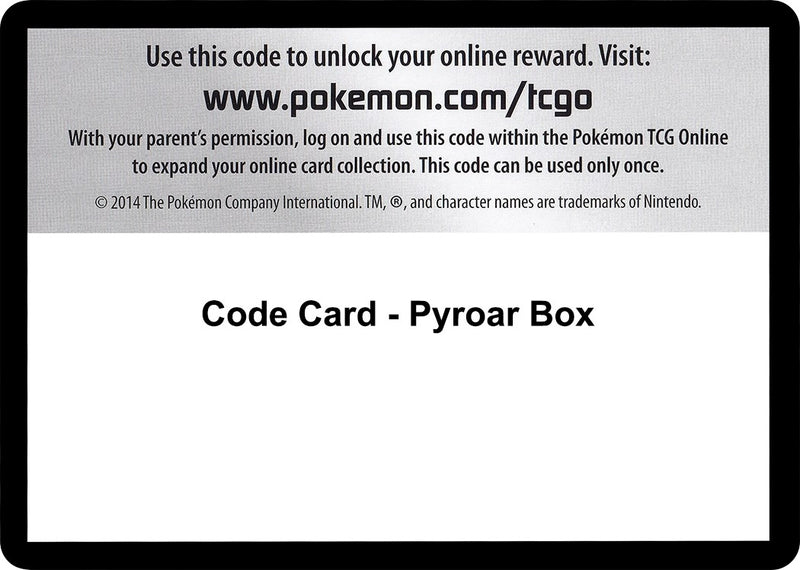 Image for Code Card - Pyroar Box (FLF) - Pokemon