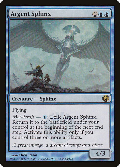 Argent Sphinx - Scars of Mirrodin - 28