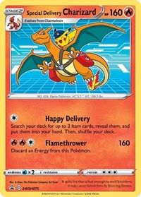 Special Delivery Charizard - SWSH075 - SWSH: Sword & Shield Promo Cards - SWSH075