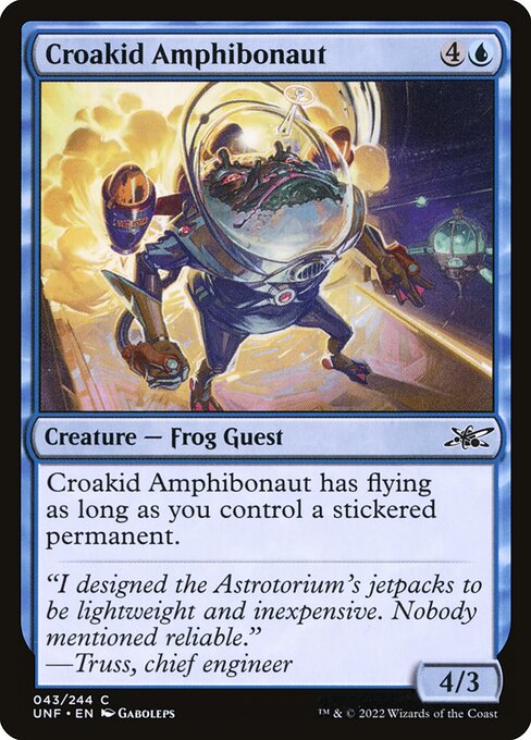 Croakid Amphibonaut - Unfinity - 43