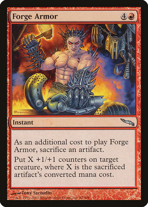 Forge Armor - Mirrodin - 92
