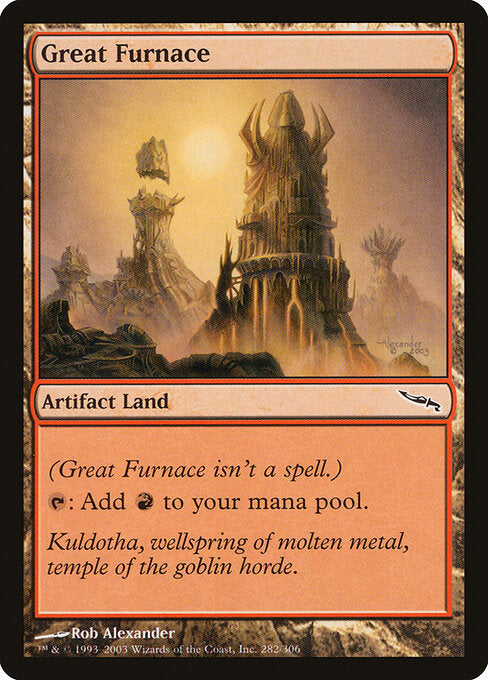 Great Furnace - Mirrodin - 282