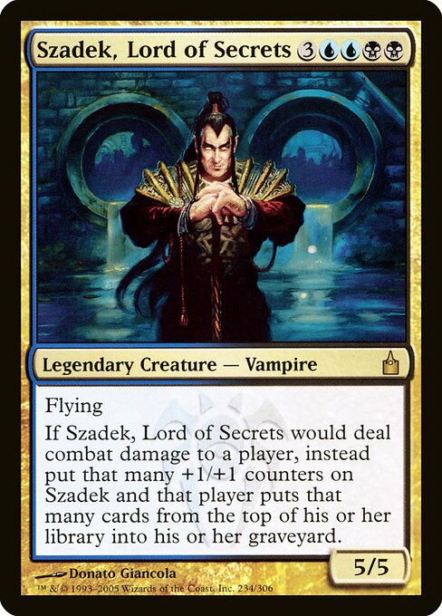 Szadek, Lord of Secrets - Ravnica: City of Guilds - 234