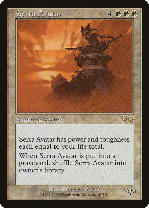 Serra Avatar - Urza's Saga - 45
