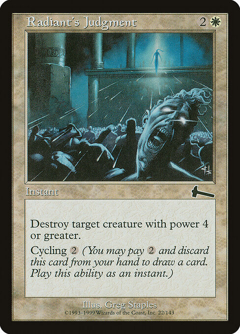 Radiant's Judgment - Urza's Legacy - 22