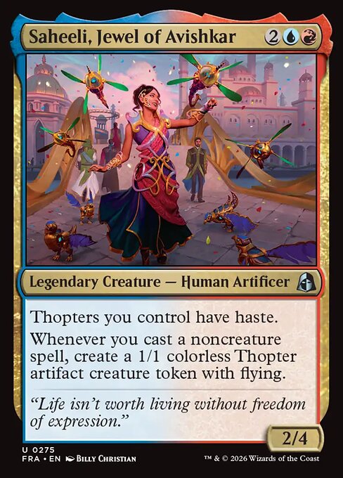 Saheeli, Jewel of Avishkar - Reality Fracture - 275
