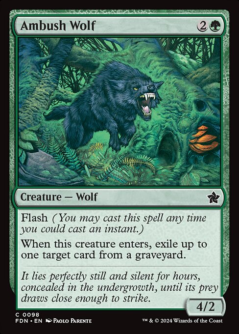 Ambush Wolf - Foundations - 98