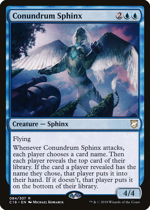 Conundrum Sphinx - Commander 2018 - 84