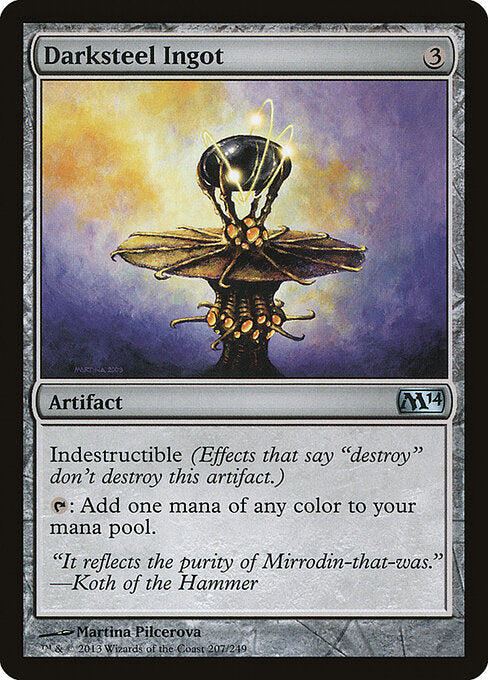 Darksteel Ingot - Magic 2014 - 207