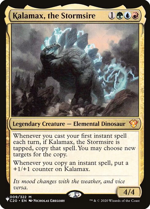 Kalamax, the Stormsire - The List - C20-9
