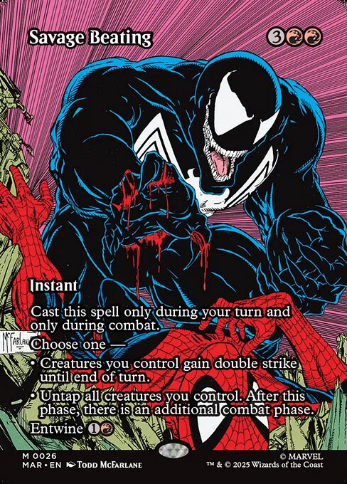 Savage Beating - Marvel Universe - 26