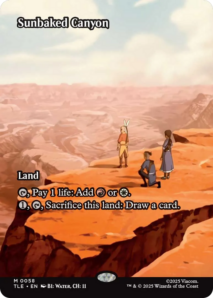 Sunbaked Canyon (Borderless) [Avatar: The Last Airbender: Eternal-Legal]