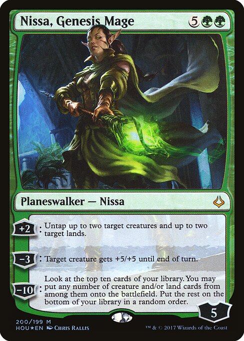 Nissa, Genesis Mage - Hour of Devastation - 200