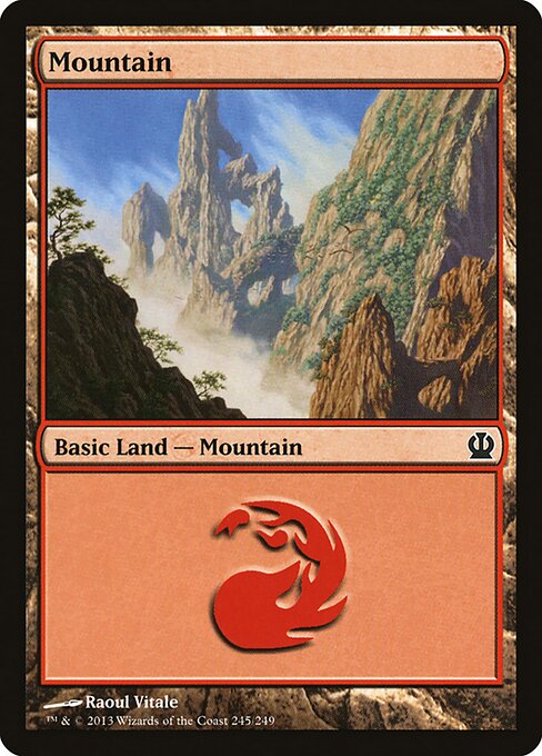 Mountain - Theros - 245
