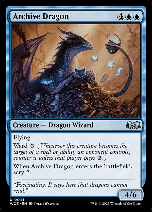 Archive Dragon - Wilds of Eldraine - 41