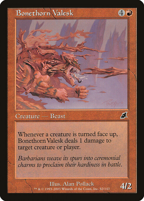 Bonethorn Valesk - Scourge - 82