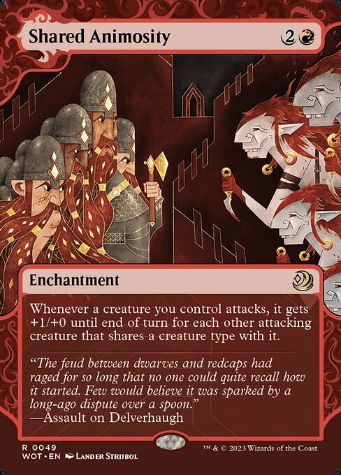 Shared Animosity - Wilds of Eldraine: Enchanting Tales - 49