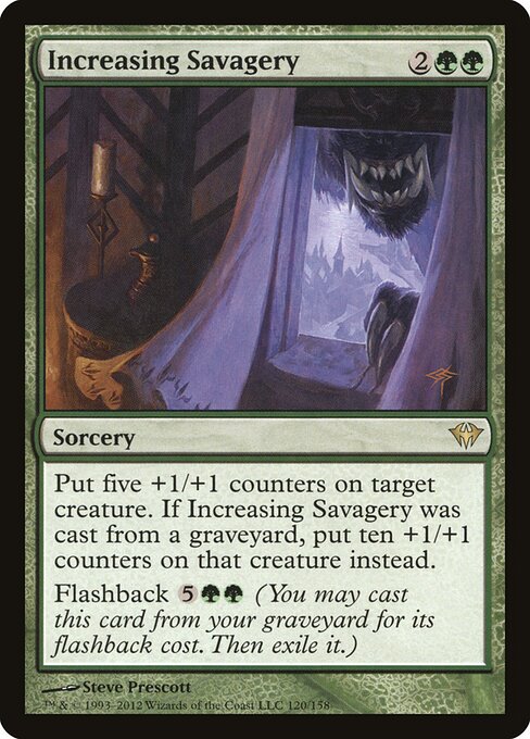 Increasing Savagery - Dark Ascension - 120