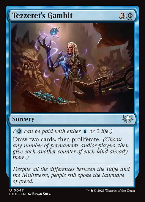 Tezzeret's Gambit - Edge of Eternities Commander - 47