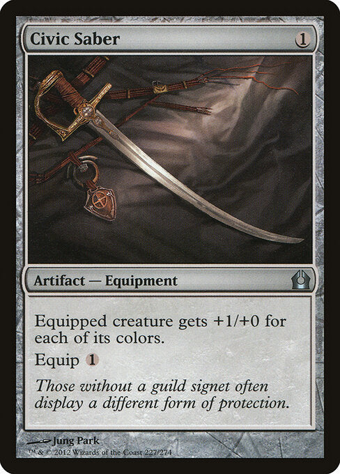 Civic Saber - Return to Ravnica - 227
