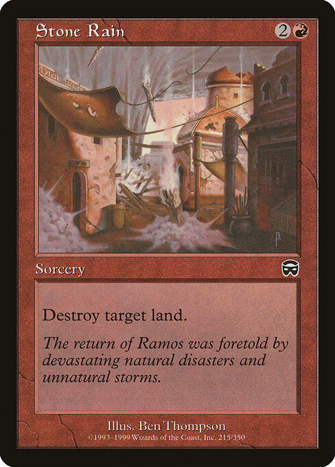 Stone Rain - Mercadian Masques - 215