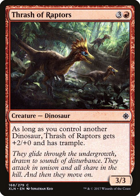 Thrash of Raptors - Ixalan - 168