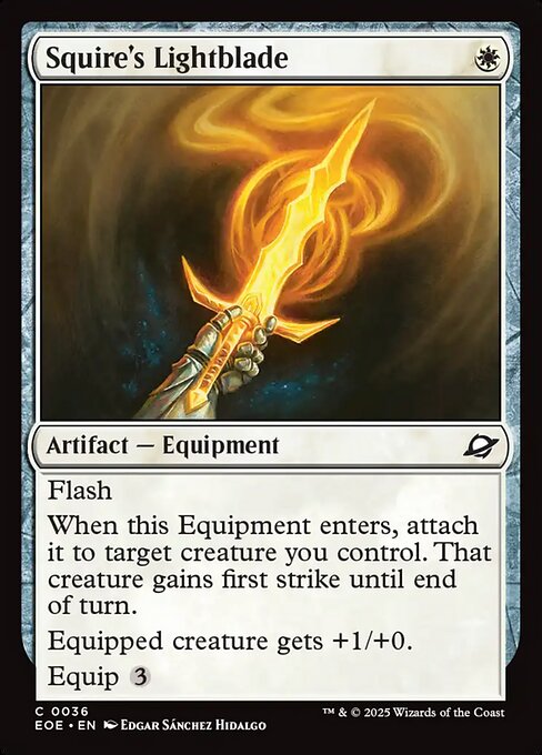 Squire's Lightblade - Edge of Eternities - 36