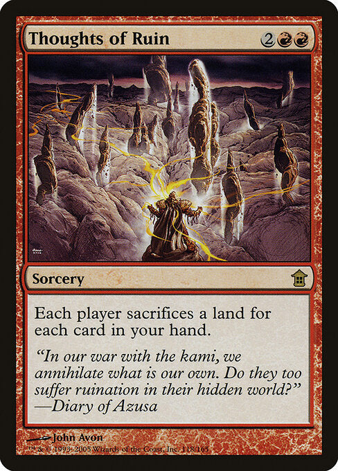 Thoughts of Ruin - Saviors of Kamigawa - 118