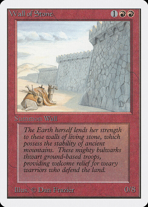 Wall of Stone - Unlimited Edition - 183