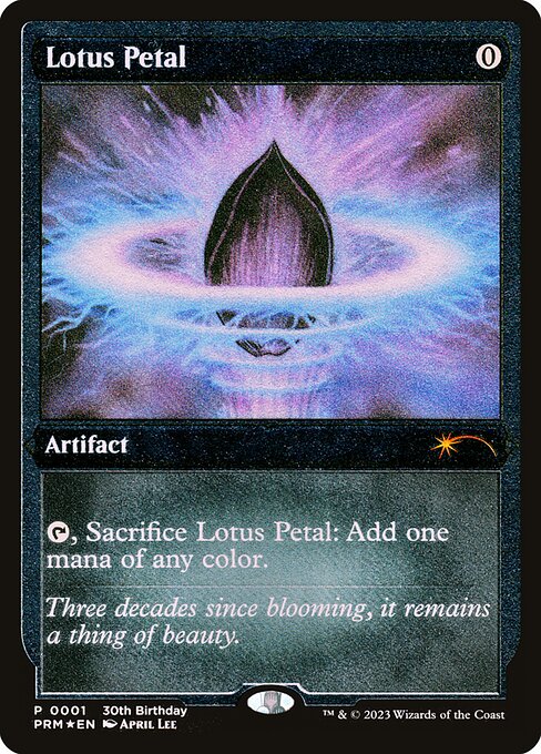 Lotus Petal - 30th Anniversary Misc Promos - 2
