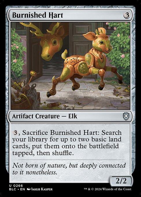 Burnished Hart - Bloomburrow Commander - 266