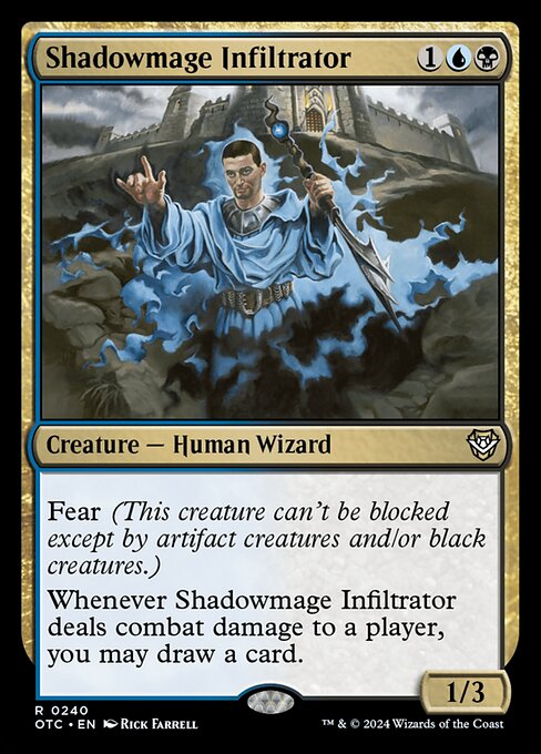 Shadowmage Infiltrator - Outlaws of Thunder Junction Commander - 240