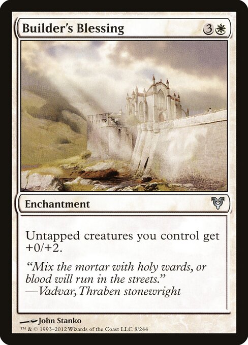 Builder's Blessing - Avacyn Restored - 8