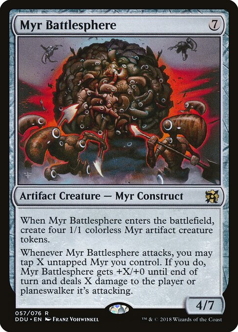 Myr Battlesphere - Duel Decks: Elves vs. Inventors - 57