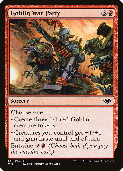 Goblin War Party - Modern Horizons - 131