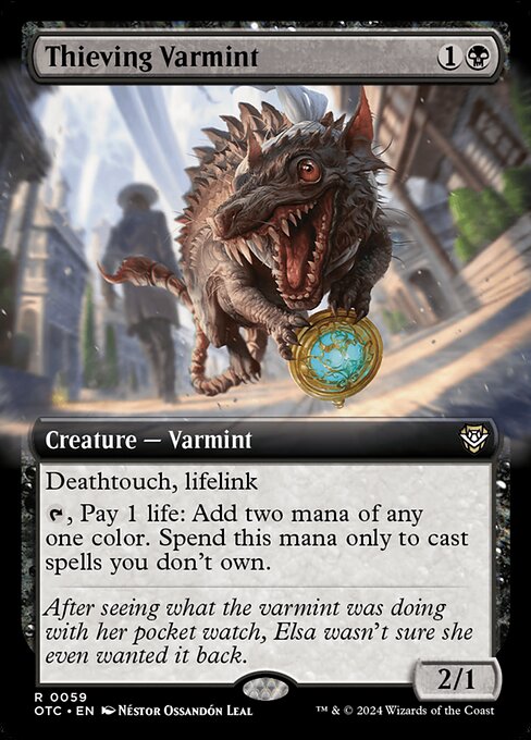 Thieving Varmint - Outlaws of Thunder Junction Commander - 59