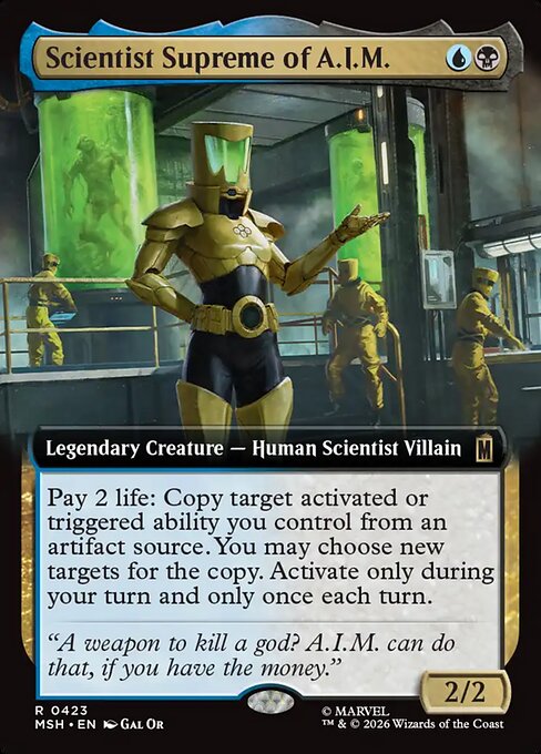 Scientist Supreme of A.I.M. - Marvel Super Heroes - 423