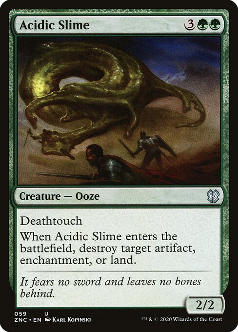 Acidic Slime - Zendikar Rising Commander - 59