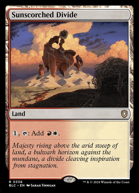 Sunscorched Divide - Bloomburrow Commander - 336