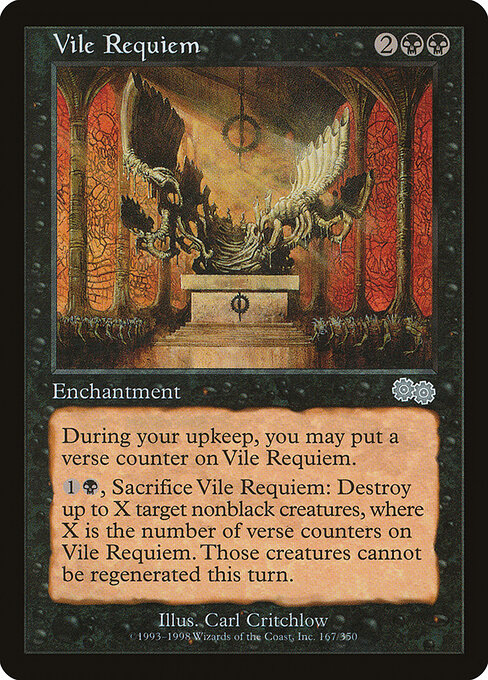 Vile Requiem - Urza's Saga - 167