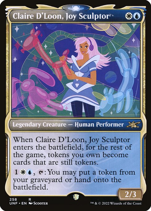 Claire D'Loon, Joy Sculptor - Unfinity - 258