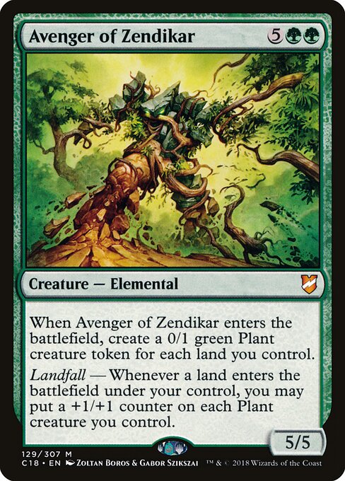 Avenger of Zendikar - Commander 2018 - 129