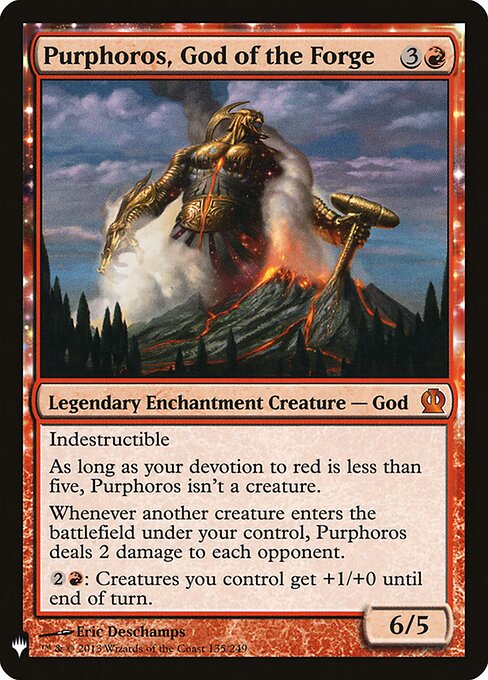 Purphoros, God of the Forge - The List - THS-135