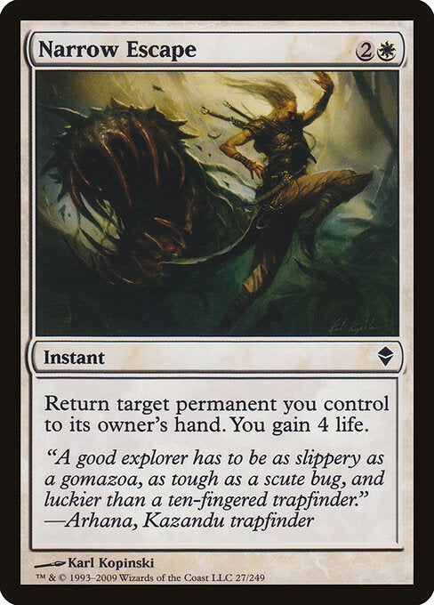 Narrow Escape - Zendikar - 27