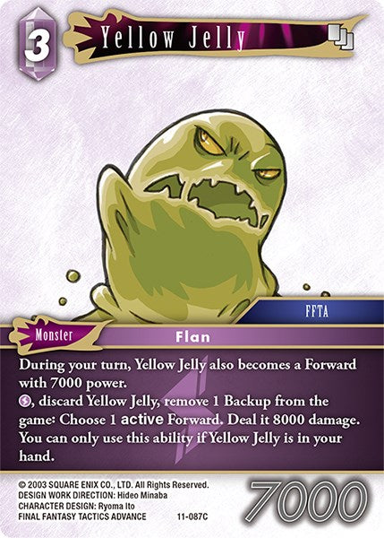Yellow Jelly [Opus XI]