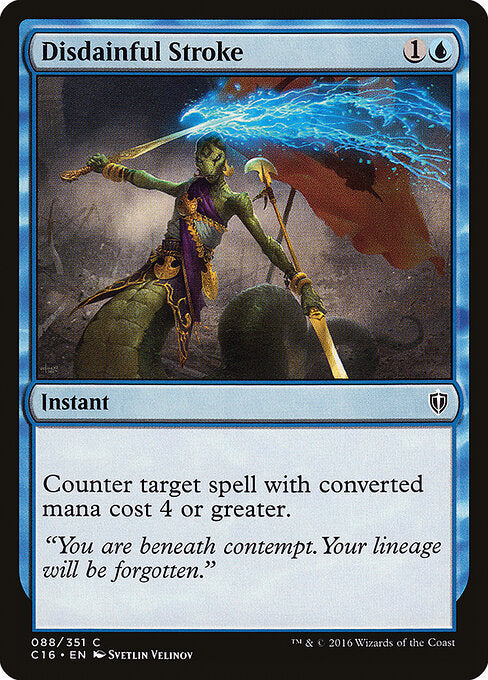Disdainful Stroke - Commander 2016 - 88