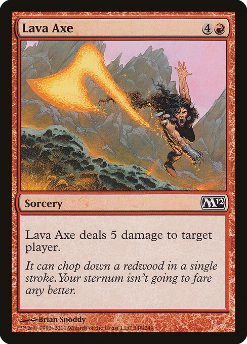 Lava Axe - Magic 2012 - 148