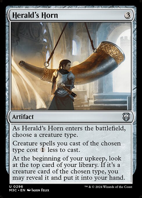 Herald's Horn - Modern Horizons 3 Commander - 296