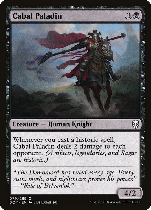 Cabal Paladin - Dominaria - 79