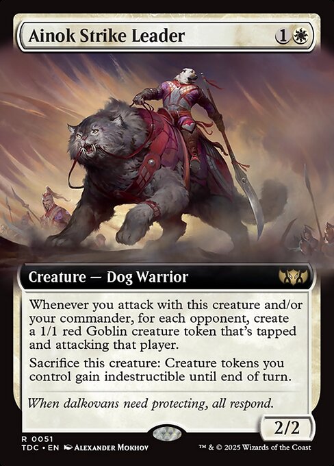 Ainok Strike Leader - Tarkir: Dragonstorm Commander - 51
